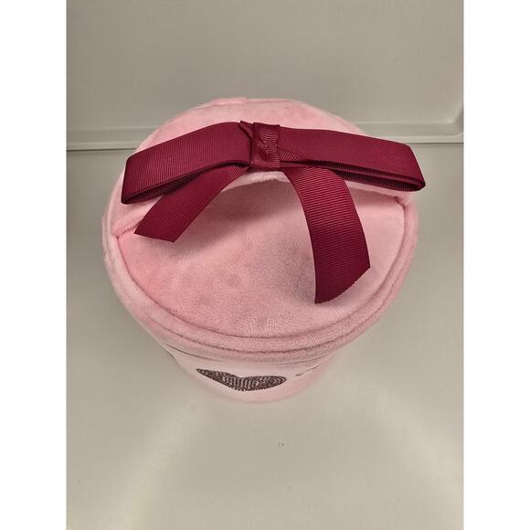 Juicy Couture I Love Juicy Round Travel Cosmetics Bag - Picture 2 of 9